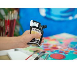 Acrílico Iridiscente Abstract  Oro nº028   120 ml. - Imagen 2