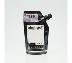 Acrílico Brillante Abstract Blanco Titanio nº116B 120 ml.