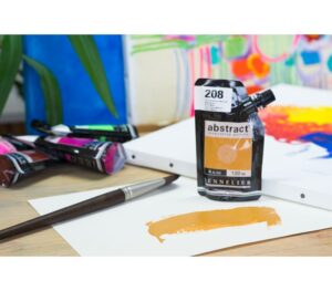 Acrílico Abstract Tierra Siena Natural nº208 120 ml. - Imagen 3