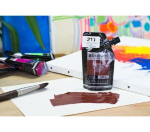 Acrílico Brillante Abstract Tierra Siena Tostada nº211B 120 ml. - Imagen 2