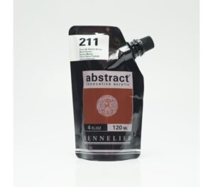 Acrílico Abstract Tierra Siena Tostada nº211 120 ml.