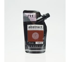 Acrílico Brillante Abstract Tierra Siena Tostada nº211B 120 ml.