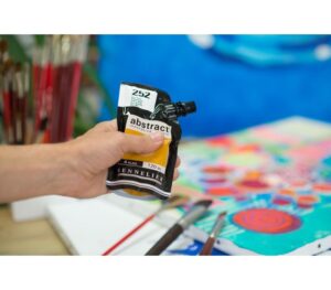 Acrílico Brillante Abstract Ocre Amarillo nº252B 120 ml. - Imagen 2