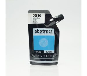 Acrílico Fluorescente Abstract  Azul  nº304  120 ml.