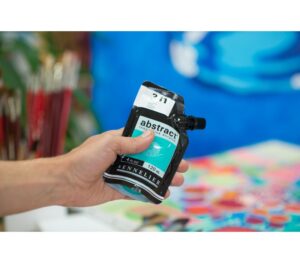 Acrílico Abstract Turquesa nº341  120 ml. - Imagen 3