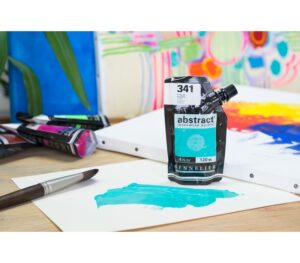 Acrílico Abstract Turquesa nº341  120 ml. - Imagen 2