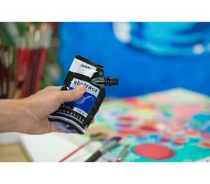 Acrílico Brillante Abstract Azul Primario nº385B  120 ml. - Imagen 2