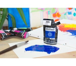 Acrílico Brillante Abstract Azul Primario nº385B  120 ml. - Imagen 3