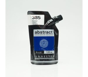 Acrílico Abstract Azul Primario nº385  120 ml.