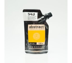 Acrílico Abstract Amarillo Cadmio Oscuro Tono nº543  120 ml.