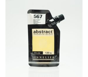 Acrílico Abstract Amarillo Nápoles nº567  120 ml.
