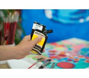 Acrílico Abstract Amarillo Primario nº574  120 ml. - Imagen 2