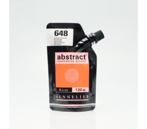 Acrílico Fluorescente Abstract  Naranja nº648  120 ml.