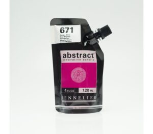 Acrílico Abstract Magenta Oscuro nº671  120 ml.