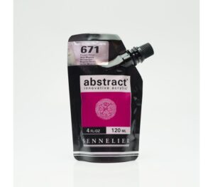 Acrílico Brillante Abstract Magenta Oscuro nº671B  120 ml.