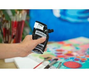 Acrílico Abstract Negro de Marte nº759  120 ml. - Imagen 2