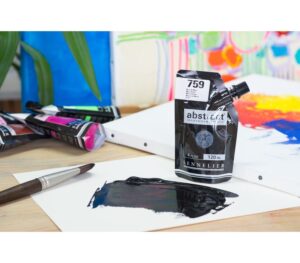 Acrílico Abstract Negro de Marte nº759  120 ml. - Imagen 3