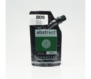 Acrílico Abstract Verde Hooker  nº809  120 ml.