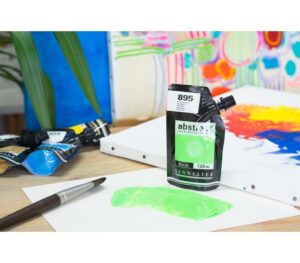 Acrílico Fluorescente Abstract  Verde nº895   120 ml. - Imagen 3