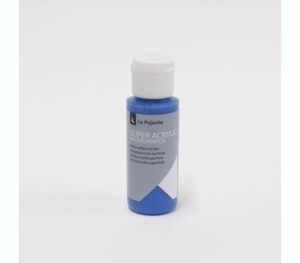 Pintura Acrilica "Super Acrylic" La Pajarita Azul Real A-31 60 ml.