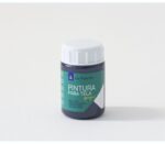 Pintura de Tela Opaca Metalizada 35 ml. Tom-18 Negro Azulado