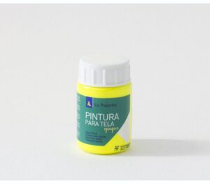 Pintura de Tela Opaca Amarillo Fluorescente 35 ml. Tof-01